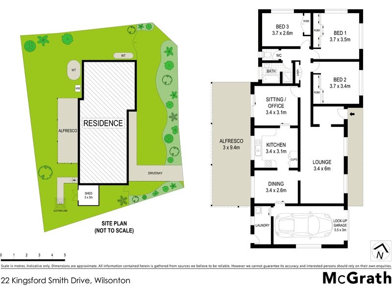 22 Kingsford Smith Drive, Wilsonton QLD 4350 Floorplan