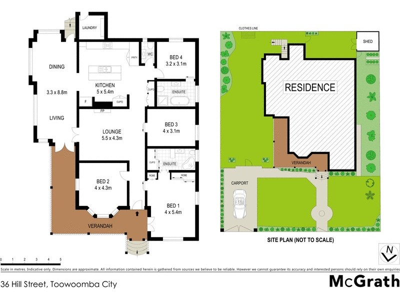 36 Hill Street, Toowoomba City QLD 4350 Floorplan