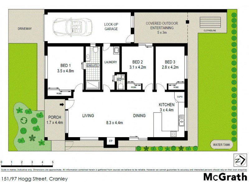 151/97 Hogg Street, Cranley QLD 4350 Floorplan