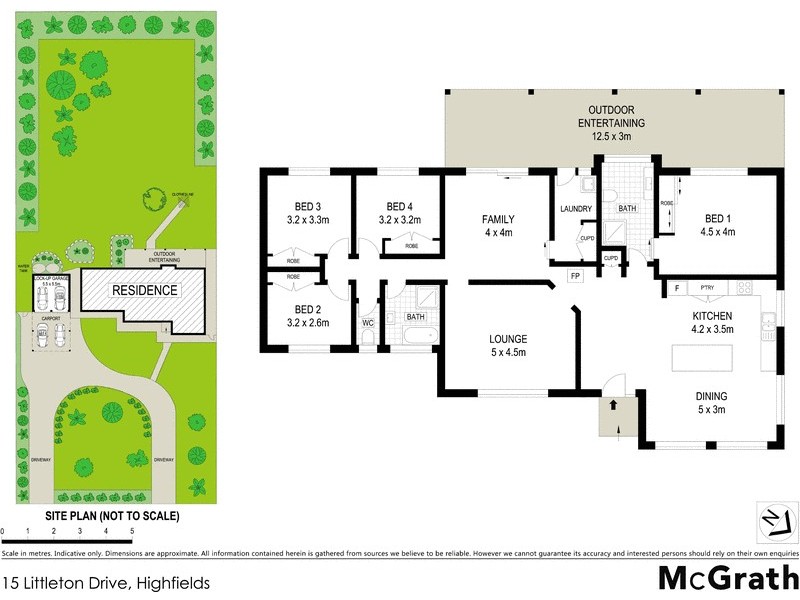 15 Littleton Drive, Highfields QLD 4352 Floorplan