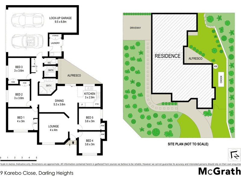 9 Karebo Close, Darling Heights QLD 4350 Floorplan