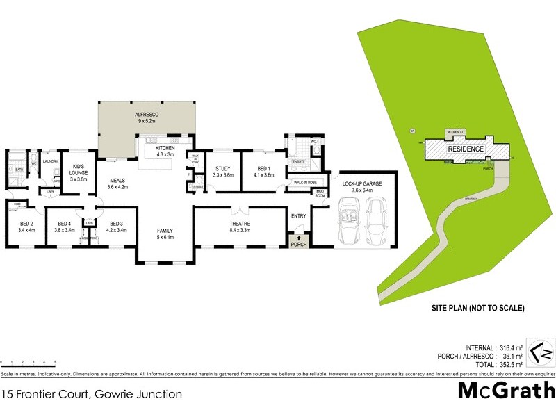15 Frontier Court, Gowrie Junction QLD 4352 Floorplan