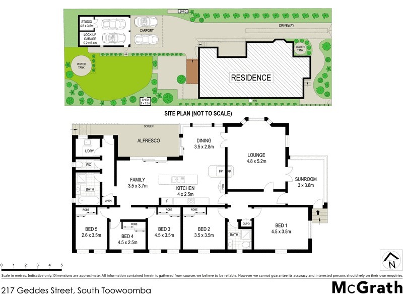 217 Geddes Street, South Toowoomba QLD 4350 Floorplan