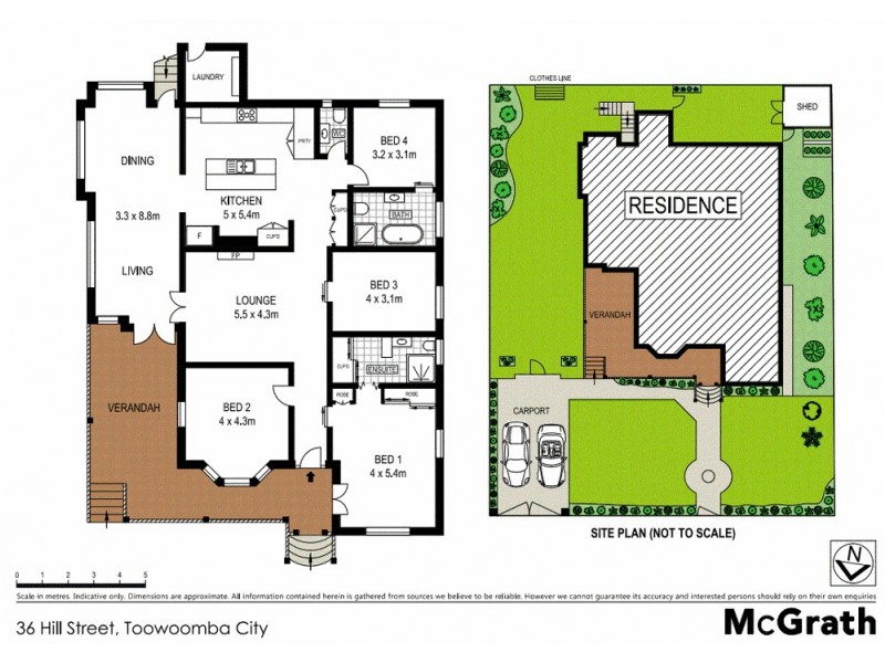 36 Hill Street, Toowoomba City QLD 4350 Floorplan