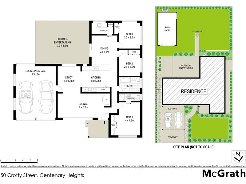 50 Crotty Street, Centenary Heights QLD 4350 Floorplan