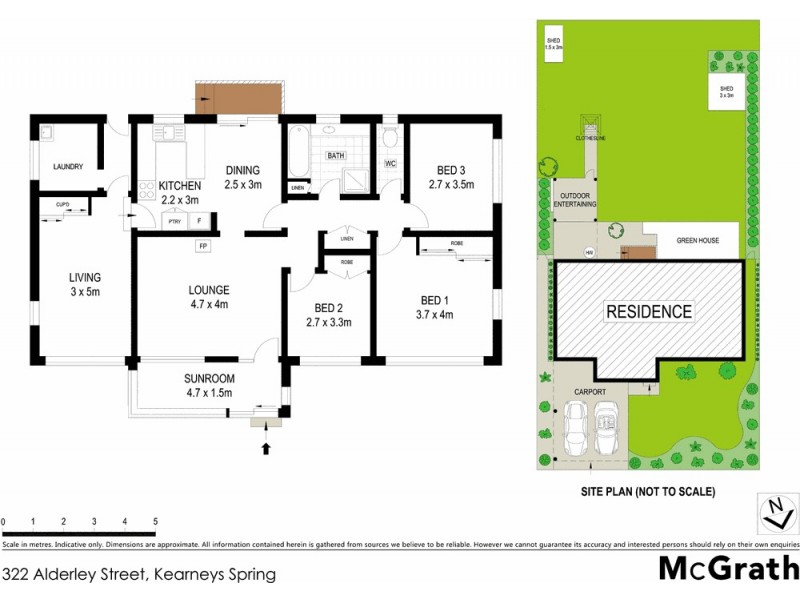 322 Alderley Street, Kearneys Spring QLD 4350 Floorplan