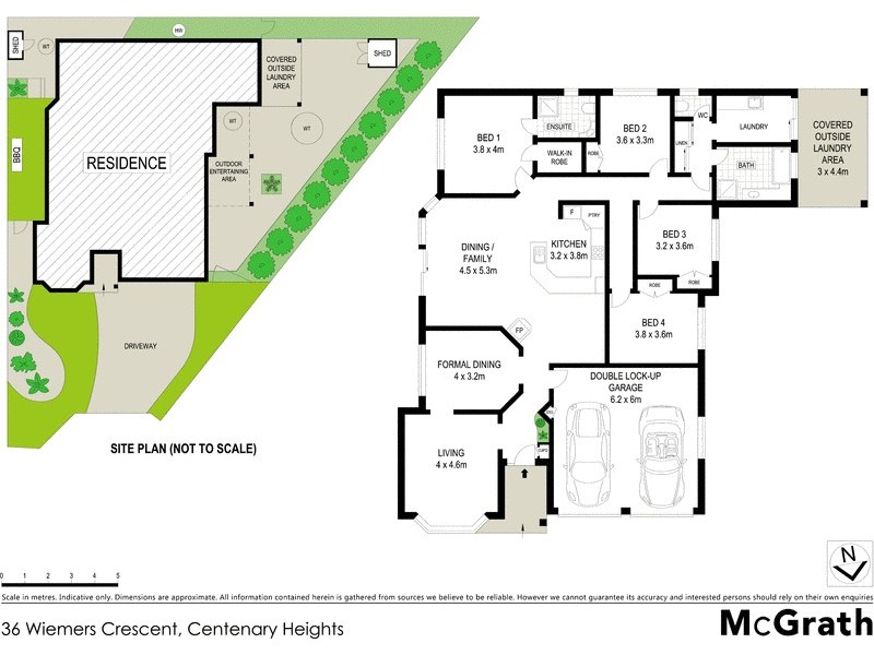 36 Wiemers Crescent, Centenary Heights QLD 4350 Floorplan