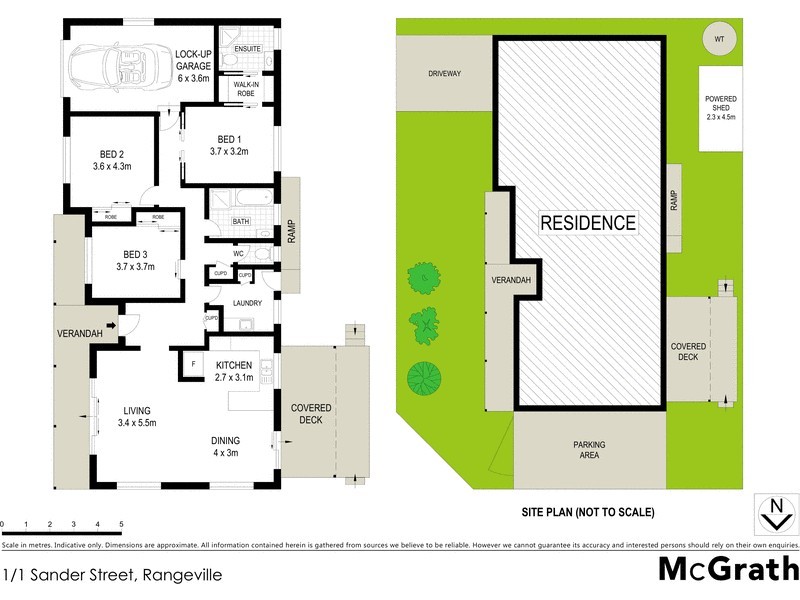 1/1 Sander Street, Rangeville QLD 4350 Floorplan