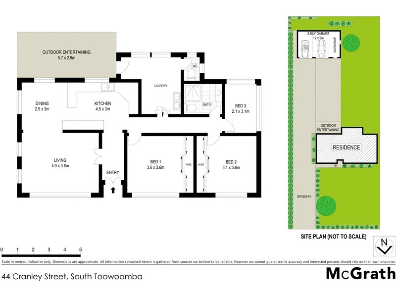 44 Cranley Street, South Toowoomba QLD 4350 Floorplan