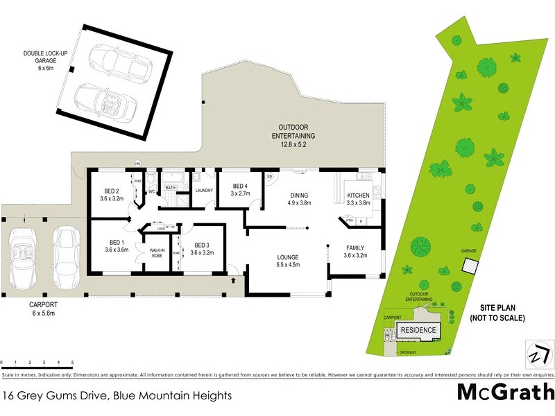 16 Grey Gums Drive, Blue Mountain Heights QLD 4350 Floorplan