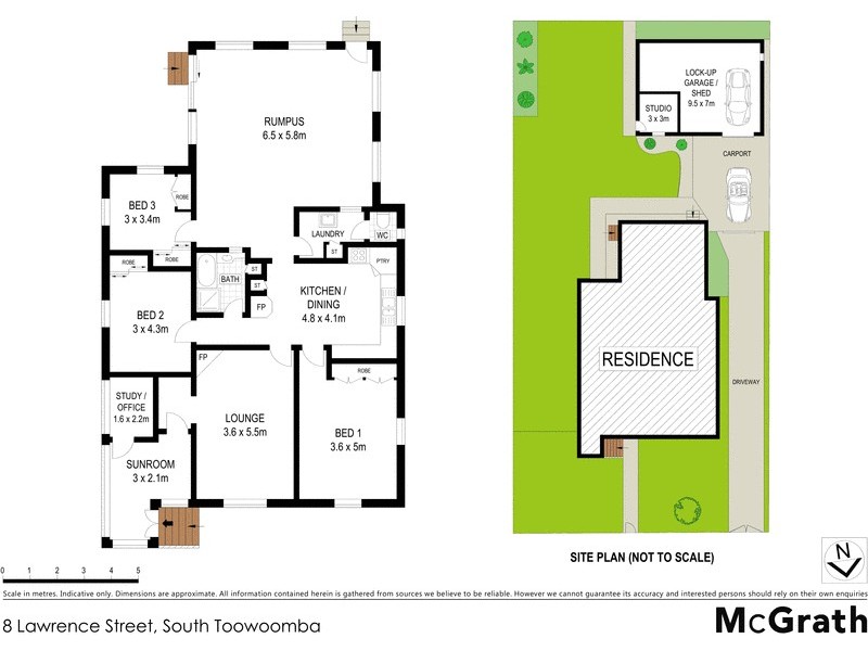 8 Lawrence Street, South Toowoomba QLD 4350 Floorplan