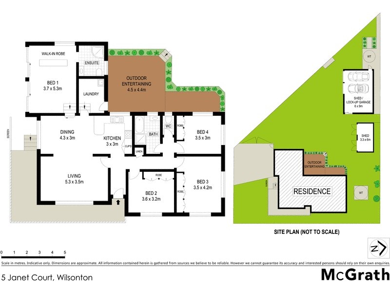 5 Janet Court, Wilsonton QLD 4350 Floorplan