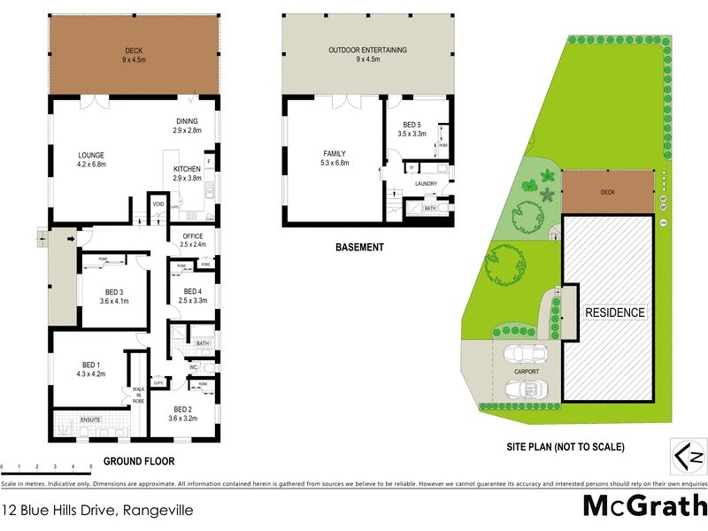 12 Blue Hills Drive, Rangeville QLD 4350 Floorplan