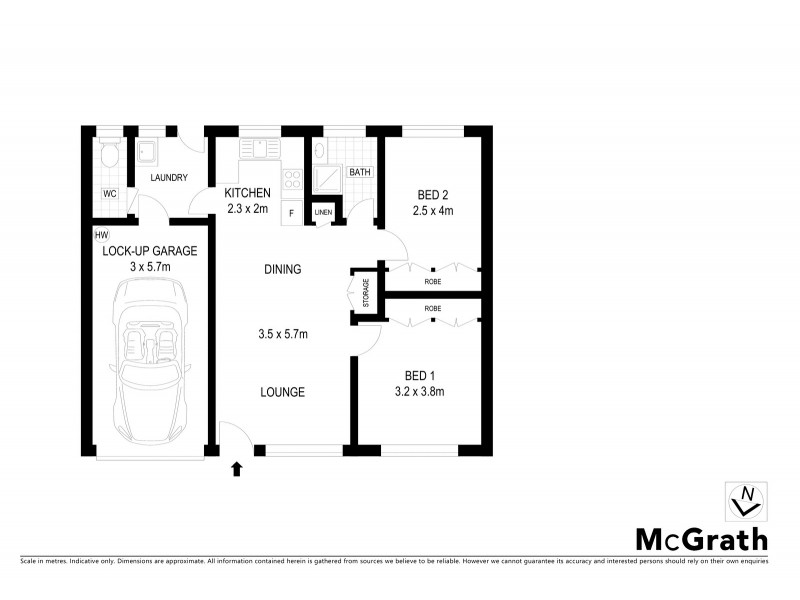 2/161 Mary Street, East Toowoomba QLD 4350 Floorplan