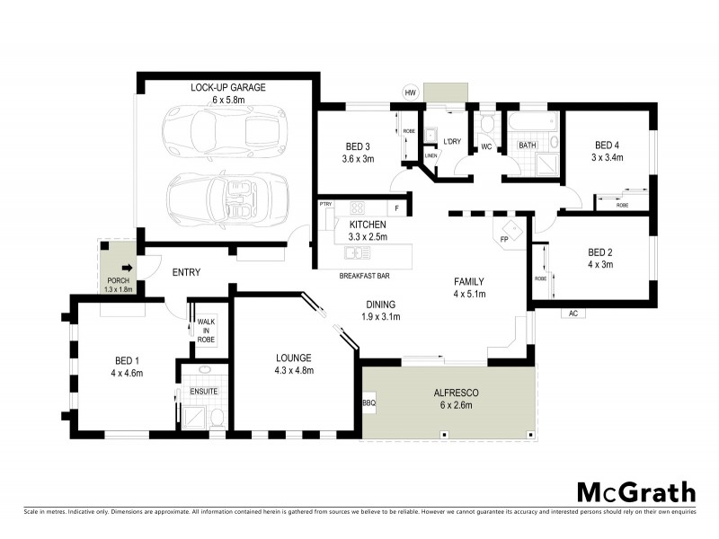 18 Kurrawa Crescent, Glenvale QLD 4350 Floorplan