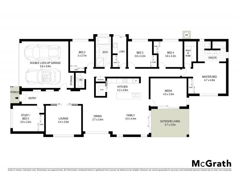 9 Guido Avenue, Blue Mountain Heights QLD 4350 Floorplan
