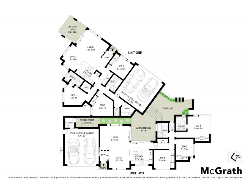 1/5 Velodrome Drive, Kearneys Spring QLD 4350 Floorplan