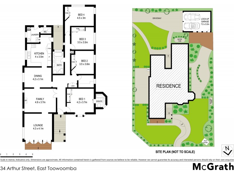 34 Arthur Street, East Toowoomba QLD 4350 Floorplan