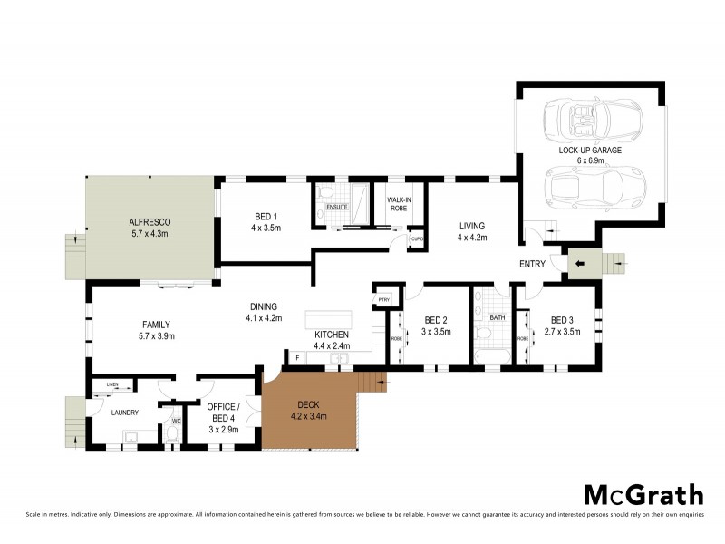 25 Collins Street, Mount Lofty QLD 4350 Floorplan