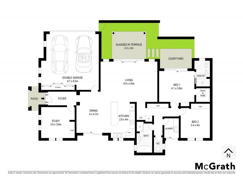 1/82 Curzon Street, East Toowoomba QLD 4350 Floorplan