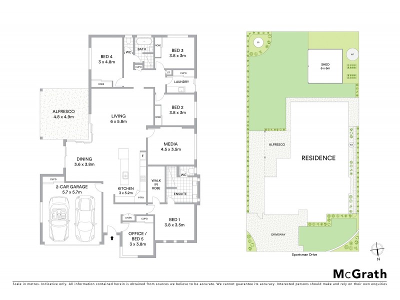 53 Sportsman Drive, Kleinton QLD 4352 Floorplan