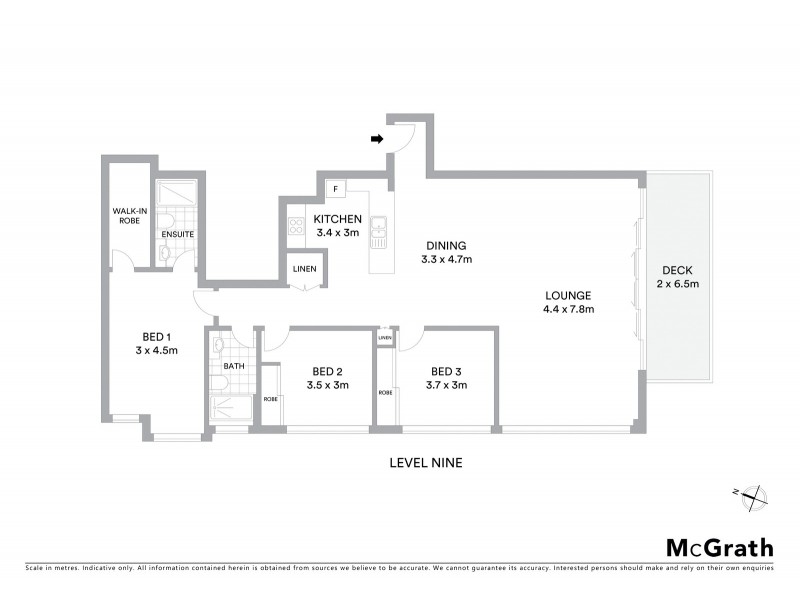 903/532-544 Ruthven Street, Toowoomba City QLD 4350 Floorplan