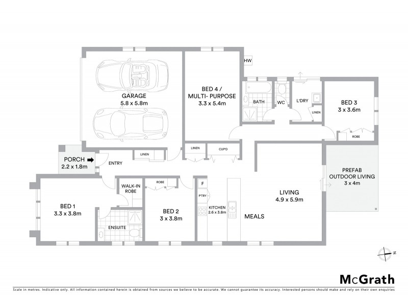 33 Bellara Drive, Harristown QLD 4350 Floorplan