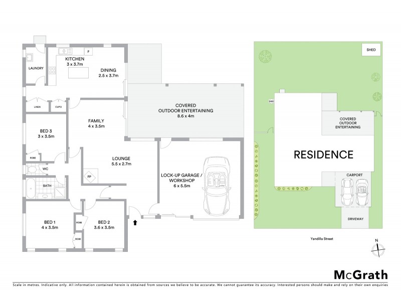 7 Yandilla Street, Newtown QLD 4350 Floorplan