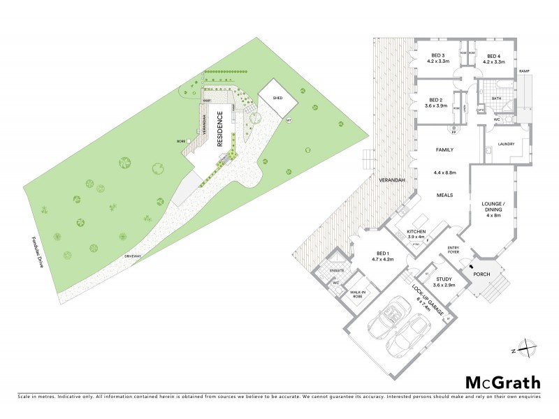 9 Fondulac Drive, Highfields QLD 4352 Floorplan