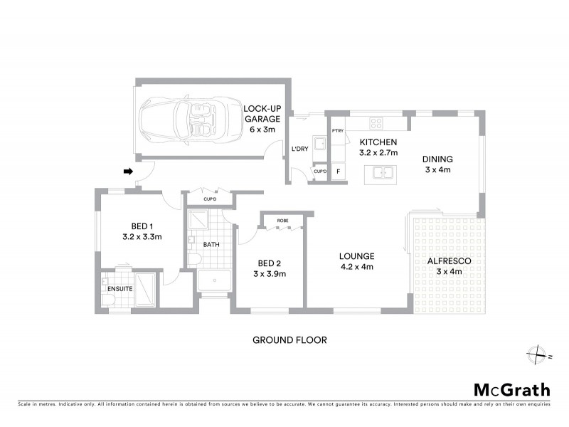 2/19 Wallace Street, Newtown QLD 4350 Floorplan