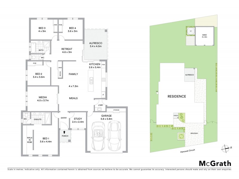 4 Hancock Circuit, Kleinton QLD 4352 Floorplan