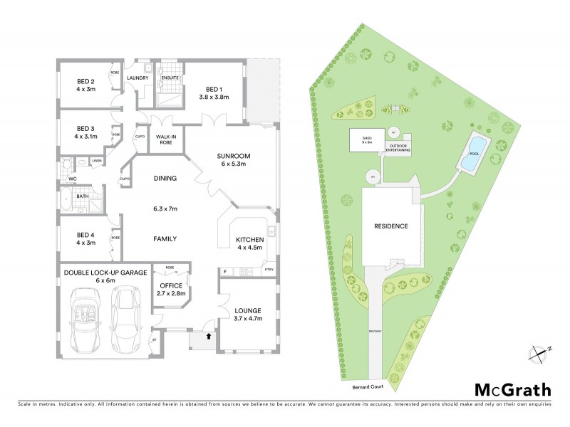 7 Bernard Court, Highfields QLD 4352 Floorplan