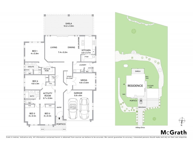 23 Hilltop Drive, Gowrie Junction QLD 4352 Floorplan