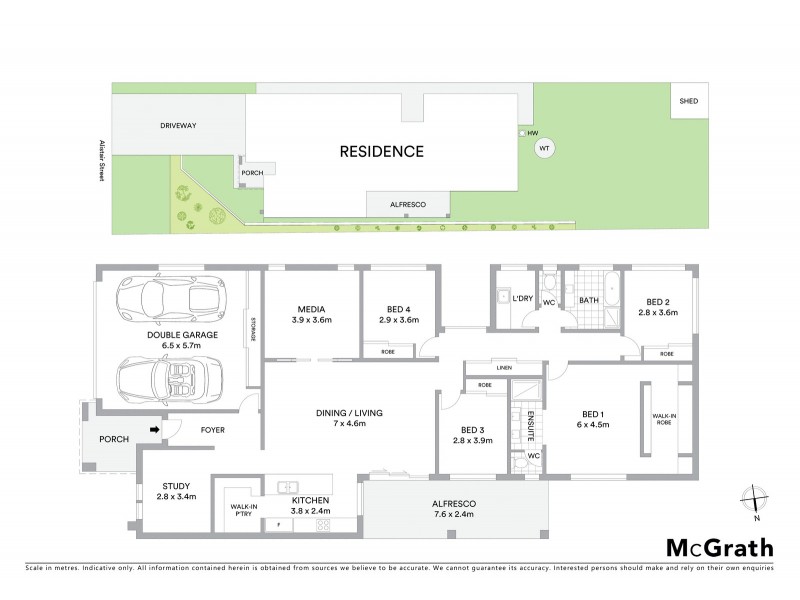 43 Alistair Street, Glenvale QLD 4350 Floorplan