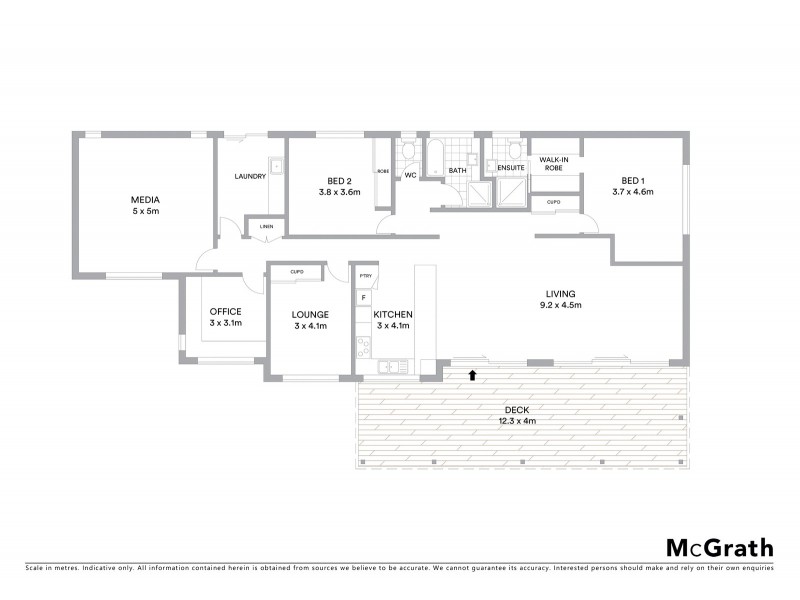 164 Palmer Road, Nobby QLD 4360 Floorplan
