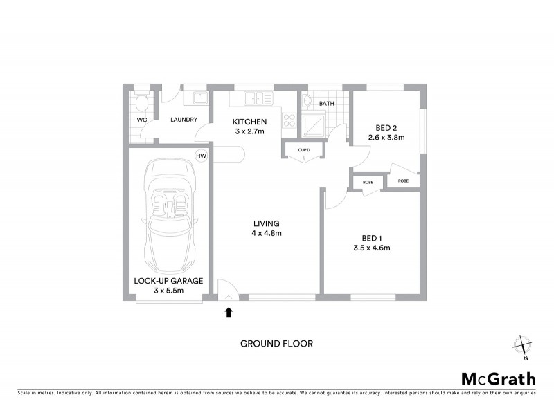 6/27 Gipps Street, Drayton QLD 4350 Floorplan