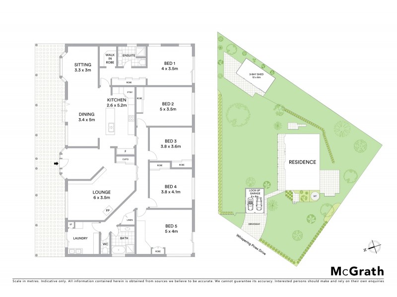 6 Whispering Pines Drive, Highfields QLD 4352 Floorplan