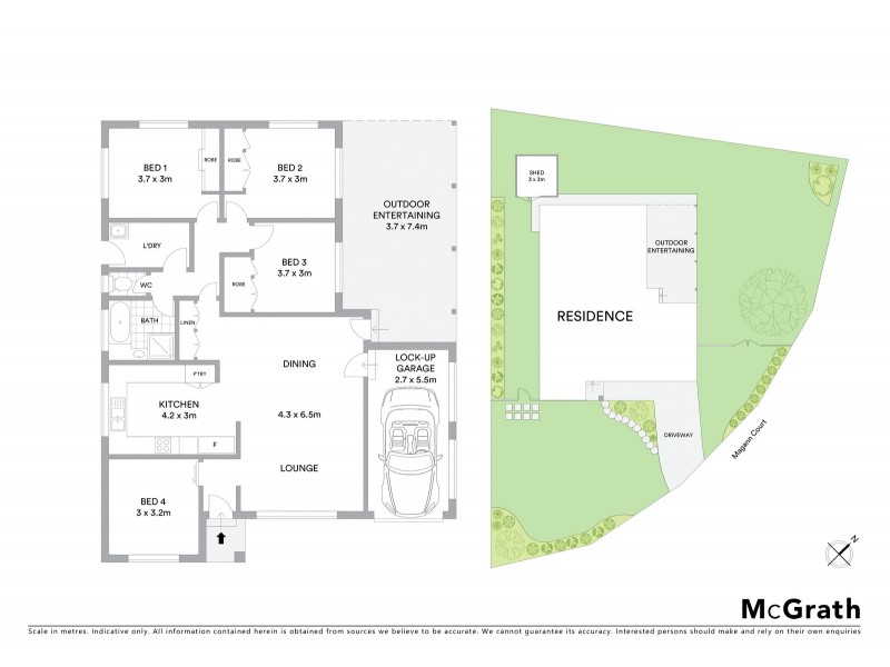 1 Magann Court, Darling Heights QLD 4350 Floorplan