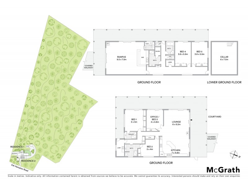 2972 Esk Hampton Road, Ravensbourne QLD 4352 Floorplan