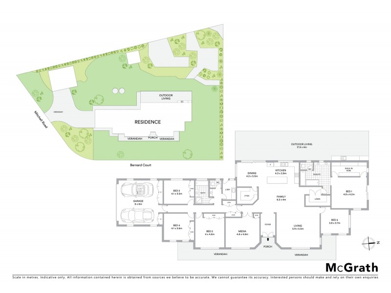 1 Bernard Court, Highfields QLD 4352 Floorplan