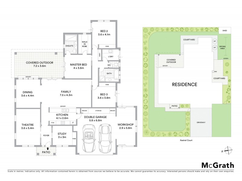 8 Kestrel Court, Rangeville QLD 4350 Floorplan