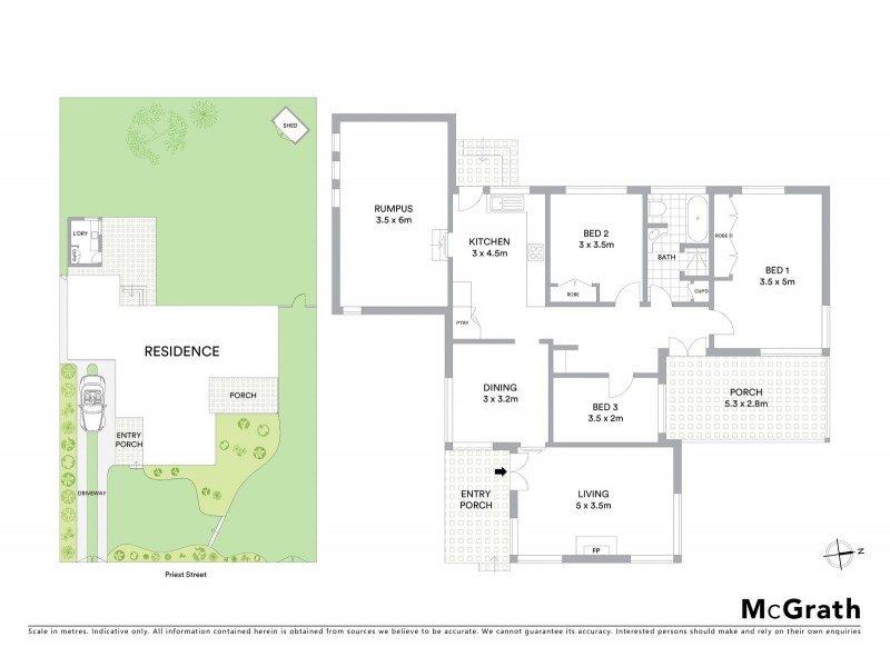 33 Priest Street, Rockville QLD 4350 Floorplan