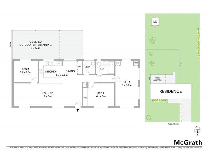7 Russell Court, Wyreema QLD 4352 Floorplan