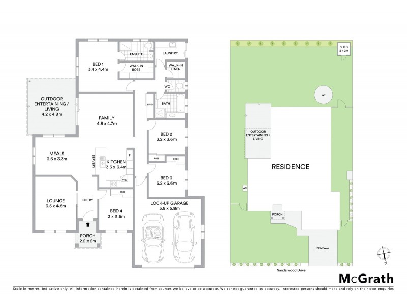 5 Sandalwood Drive, Glenvale QLD 4350 Floorplan