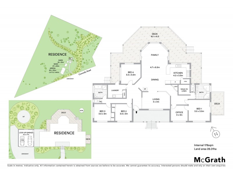 3 Connolly Road, Geham QLD 4352 Floorplan