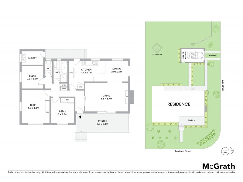 1 Berghofer Street, Rockville QLD 4350 Floorplan