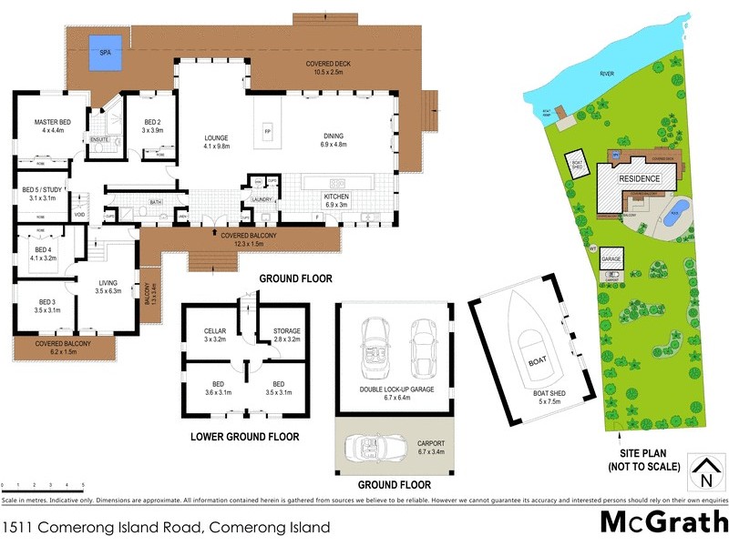 1511 Comerong Island Road, Comerong Island NSW 2540 Floorplan