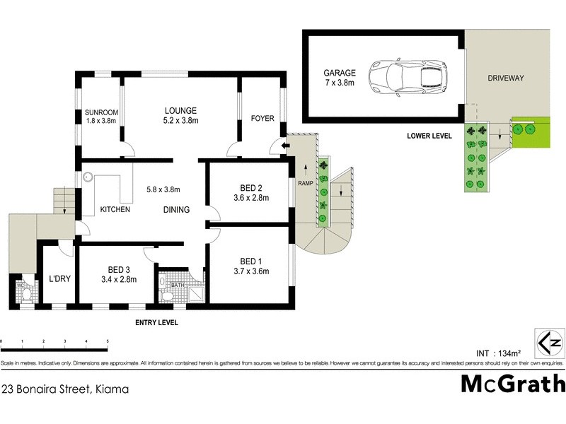 23 Bonaira Street, Kiama NSW 2533 Floorplan