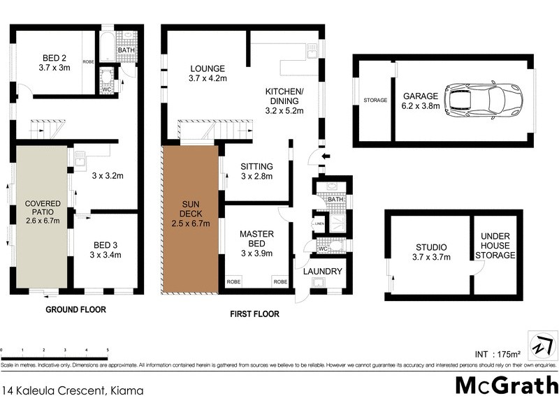 14 Kaleula Crescent, Kiama NSW 2533 Floorplan