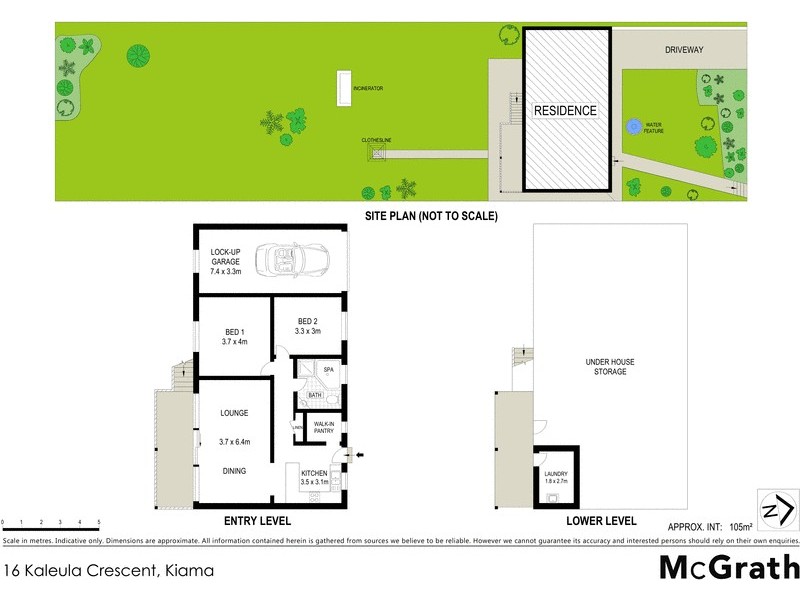 16 Kaleula Crescent, Kiama NSW 2533 Floorplan